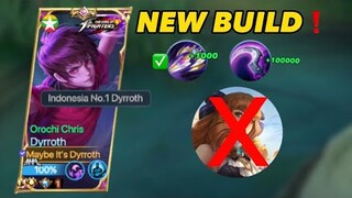 NEW BUILD DYRROTH!!! GILA DAMAGENYA GUINEVERE AUTO NANGGIS|Mobile Legend