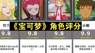 【虎扑】《宝可梦》系列角色评分，你最喜欢谁？