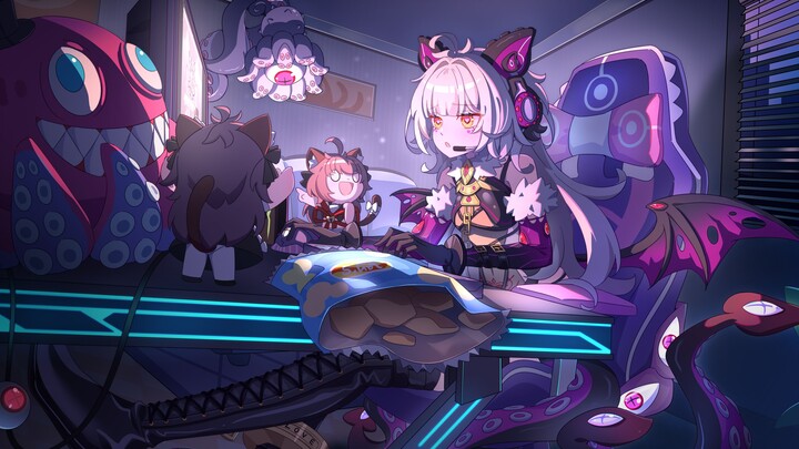 【动态壁纸】超想加班的朋朋