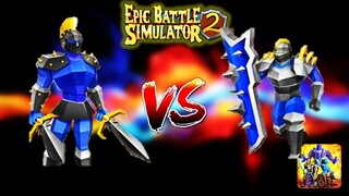 Epic Battle Simulator 2 | 120 SHIELDS VS 120 GLADIATORS!