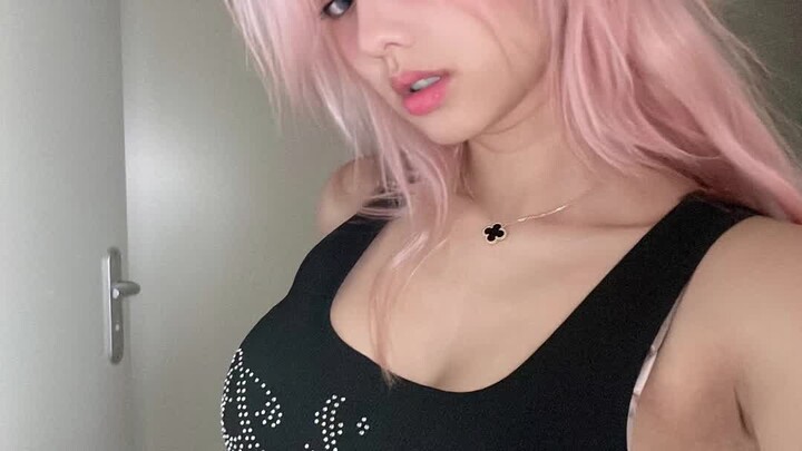 I fixed my hair a bit.