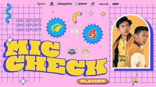 KECOLONGAN LORD 2 KALI, KE 3 KALI DAPET PIRING CANTIK - MIC CHECK ONIC VS AURA PLAYOFFS MPL ID S10