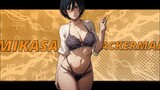 Mikasa Ackerman「 Manga edit 」Attack On Titan 4k