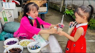 Nàng Út Ống Tre thật nghiệp bán trà sữa dạo không ngờ khách ủng hộ nhiệt tình || Nàng Út Ống Tre