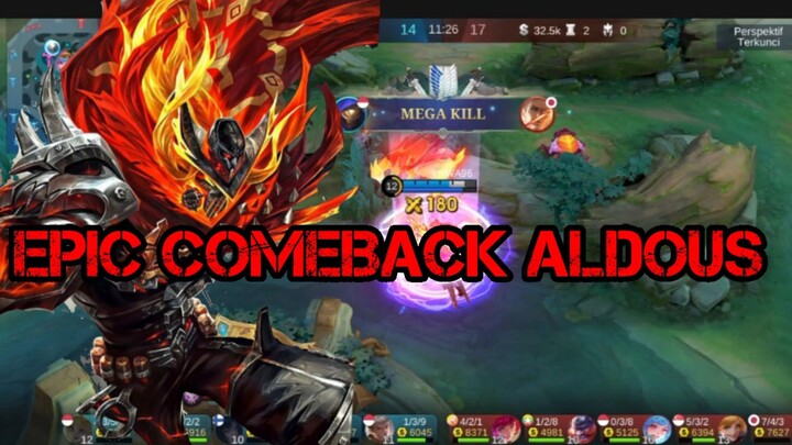 ALDOUS EPIC COMEBACK MOMENTS.