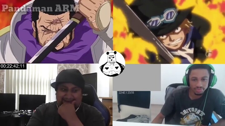 Sabo refuses to lose another brother + clashes with Fujitora reaction mashup [Uzumaki khan + Hibou]