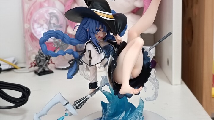 A roughly 90cm-tall ice-themed Rokuhime figure from a certain online store—just a quick share.
