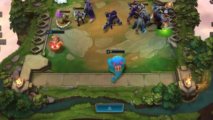 [Teamfight Tactics] When gambling on the Transformer Recombiner, a three-star Shen appeared