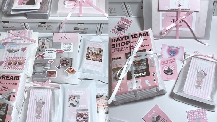 Packing 100 mini cards at once | What kind of card gifts would make you happy? | IVE, NMIXX mini car