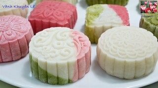 BÁNH DẺO TRUNG THU - Cách làm chi tiết dễ dàng thành công - mooncake recipe by Vanh Khuyen