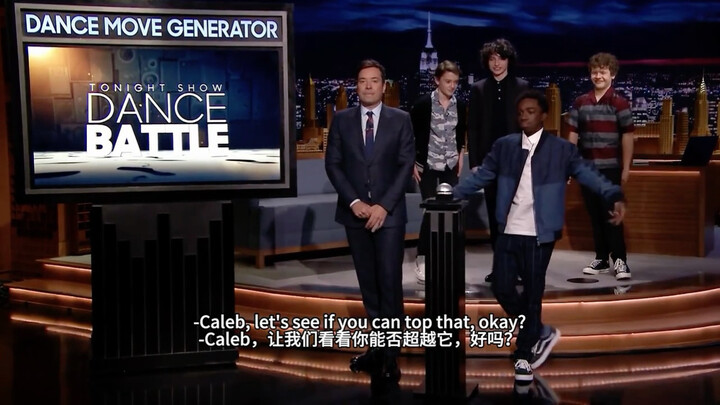 Stranger Things’ four kids have a dance-off—Finn and Noah, you two are killing me with laughter haha