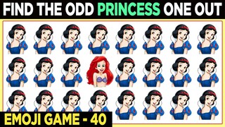 Disney World Princess Odd One Out Puzzles No 40 | Find The Odd One Out With Answer