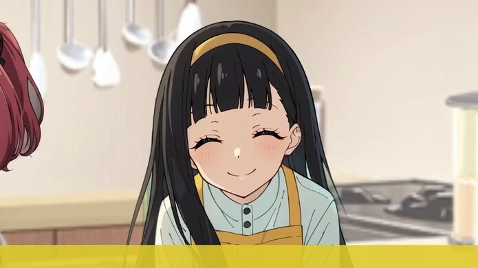 Yoshiki: "It's the maid, Komari-san. Do you like her, brother?" [The Loser Heroine Volume 5, Episode