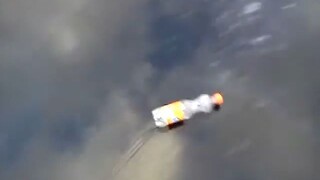 bottle on ice