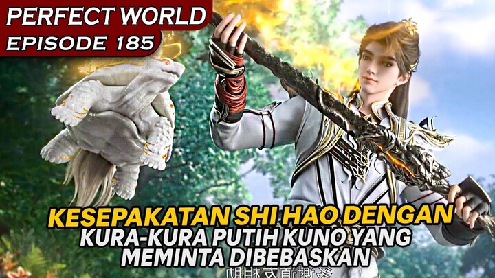 SHI HAO MEMBUAT KESEPAKATAN DENGAN SI KURA KURA PUTIH KUNO !!  - ALUR PERFECT WORLD EPISODE 185