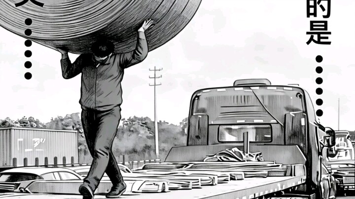 Người tiếp theo lên sân… là “con người” vác cuộn thép bằng tay không?