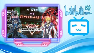 Master Duel Ninja vs Hot Red Dragon Archfiend