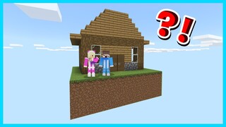 MIPAN & ZUZUZU TERJEBAK DI ATAS LANGIT YANG SANGAT TINGGI DI MINECRAFT SURVIVAL! SEREM BANGET