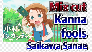 [Miss Kobayashi's Dragon Maid]  Mix cut | Kanna fools Saikawa Sanae