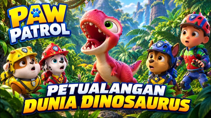 Petualangan PAW Patrol di Dunia Dinosaurus! 🦖