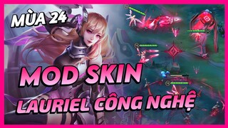 Mod Skin Lauriel Thiên Sứ Công Nghệ Mùa 24 Mới Nhất Full Hiệu Ứng Không Lỗi Mạng | Yugi Gaming