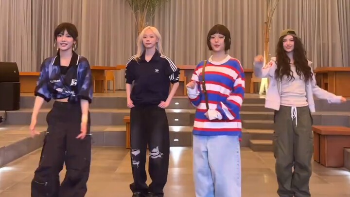 New jeansXaespa challenge