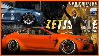 FREE BMW M8 COMPETITION LIBERTYWALK TUTORIAL | Car Parking Multiplayer | New Update 4.7.4 | zeti