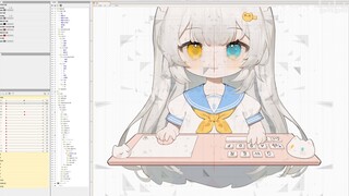 [live2d tutorial] Symmetrical keyboard and mouse capture tutorial (vts)
