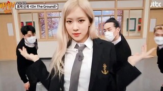 来了！ROSÉ《认识的哥哥》校服版“on the ground”！