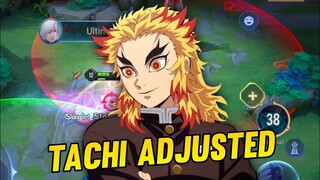 TACHI ADJUSTED NEW PATCH - ARENA OF VALOR | LIÊNQUÂNMOBILE | COT