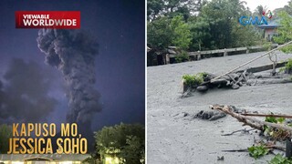Mga residente, kumusuta na matapos muling nag-alburoto ang Mt. Kanlaon? | Kapuso Mo, Jessica Soho