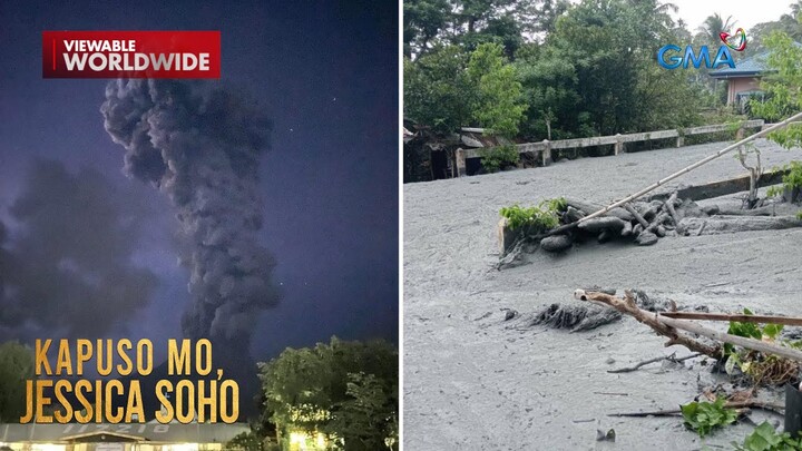 Mga residente, kumusuta na matapos muling nag-alburoto ang Mt. Kanlaon? | Kapuso Mo, Jessica Soho