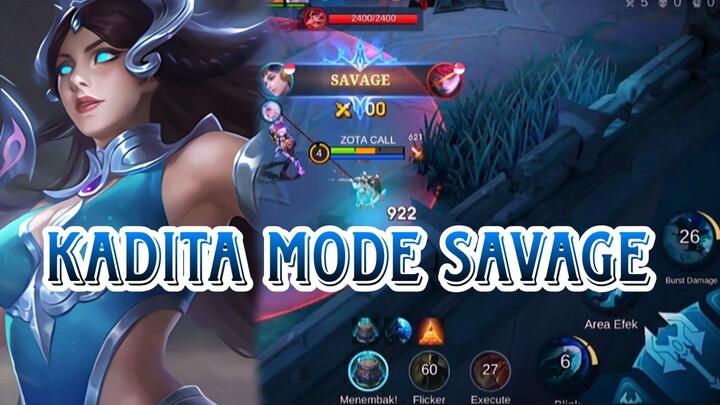KADITA MODE SAVAGE