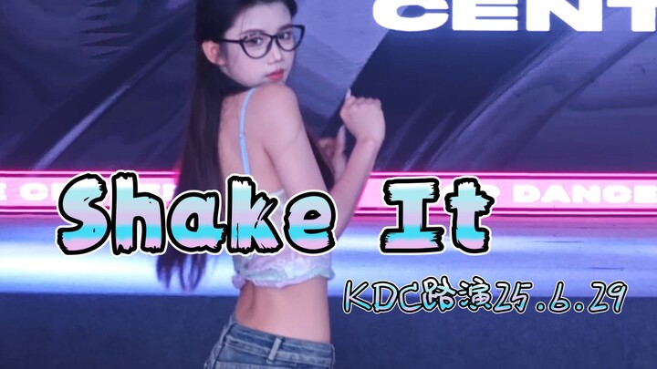 【Shake It】sistar夏日系列热曲翻跳直拍完整版，出镜C位：聂子。KDC路演2025.6.29