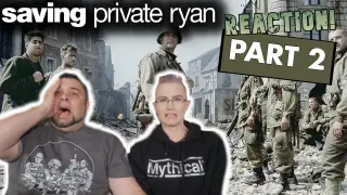 (First Time Watching) Saving Private Ryan - Part 2 | Duo Crew Reacts | Reaction | Review