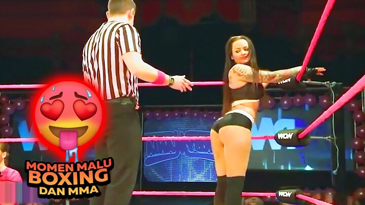 Ketika Petarung Menggoda Wasitnya! Momen Kocak yang Terjadi Dalam Dunia MMA dan Tinju!