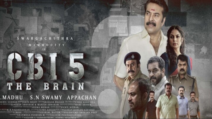 CBI 5: The Brain (2022) | Malayalam Movie  | MAMMOOTTY MOVIE |