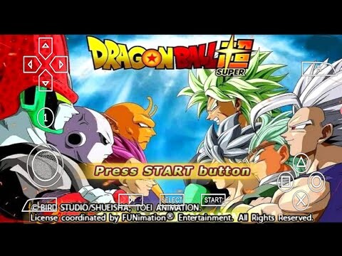 NEW Dragon Ball Super DBZ TTT MOD PPSSPP ISO With Permanent Menu!