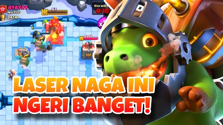LASER INFERNO DRAGON NGERI BANGET! - Clash Royale
