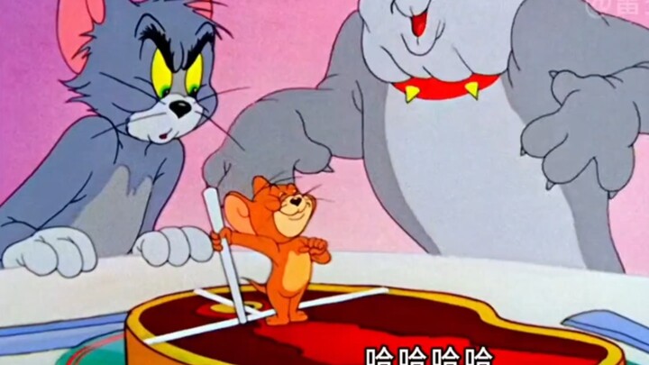 The classic meat-sharing scene from the Oath of the Peach Garden