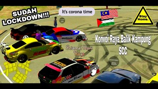 Konvoi Raya Balik Kampung (SCC) | Car Parking Multiplayer Malaysia