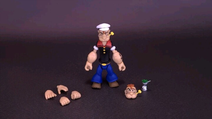Boss Fight Studio Popeye Classics Popeye Figure @TheReviewSpot