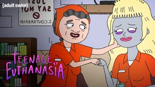 Trophy and Baba Play the Blame Game | Teenage Euthanasia | adult swim