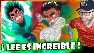 LEE vs GAARA 😱💥 5ª Puerta de LEE 🔥 ESPAÑOL REACCIONA a DOBLAJE LATINO de NARUTO 🦊