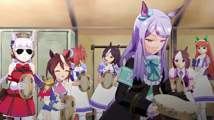 [Uma Musume: Pretty Derby] Tim Spica hanya bermain rebana