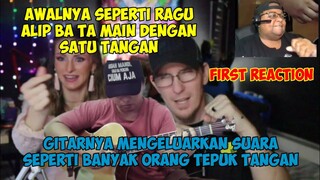 REAKSI PERTAMA SUAMI ISTRI ||  AWALNYA SEPERTI RAGU || ALIP BA TA REACTION II TEKS INDONESIA