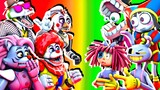 FNAF Security Breach Circus vs The Amazing Digital Circus animation