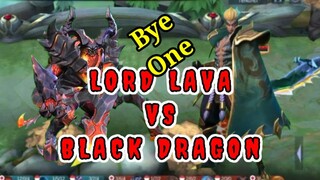 LORD LAVA ( thamus ) VS BLACK DRAGON ( yuzhong ) di Mobile legends bang bang