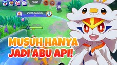 MUSUH HANYA JADI ABU API CINDERACE! - Pokemon Unite