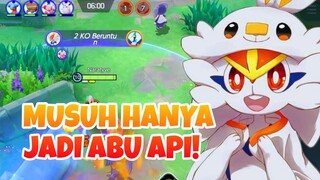 MUSUH HANYA JADI ABU API CINDERACE! - Pokemon Unite